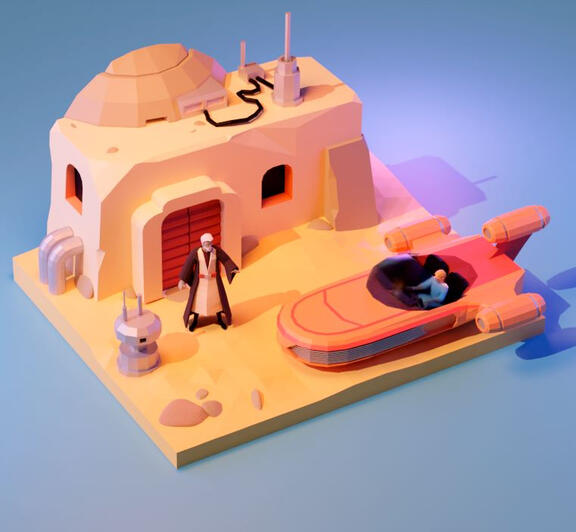 Starwars diorama
